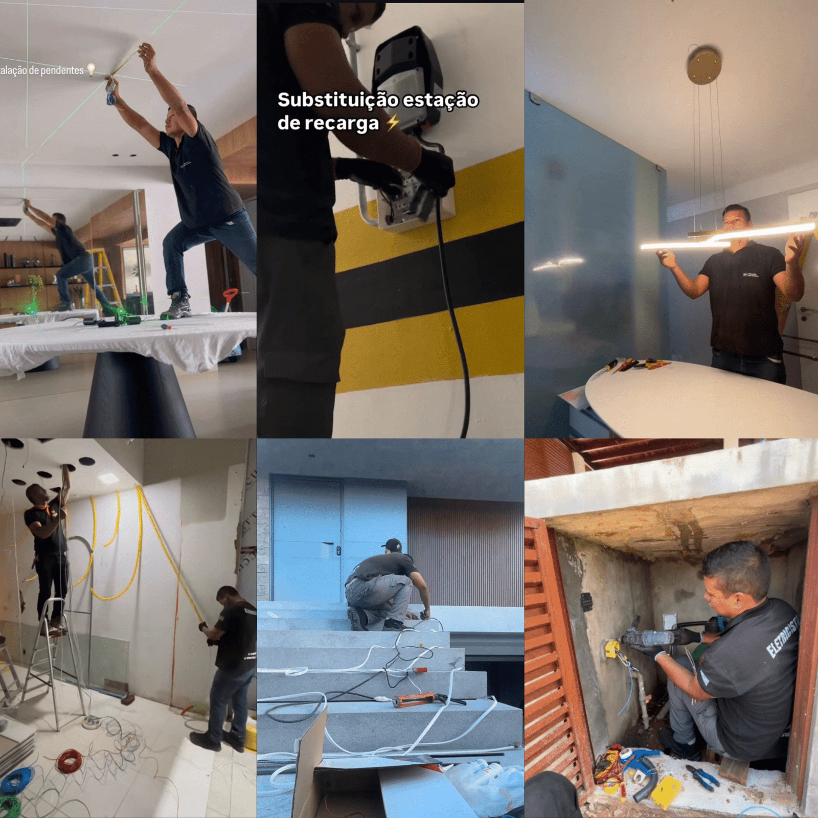 Nossa Equipe Trabalhando.